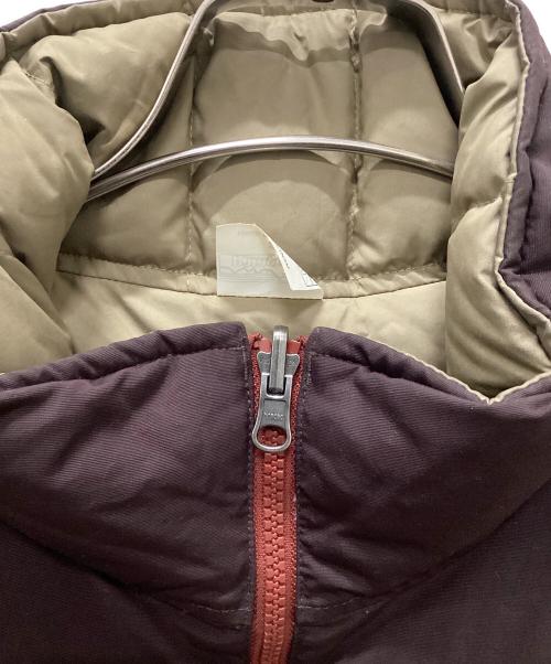 Patagonia（パタゴニア）Patagonia (パタゴニア) リバーシブルダウンベスト ブラウン×オレンジ サイズ:Sの古着・服飾アイテム