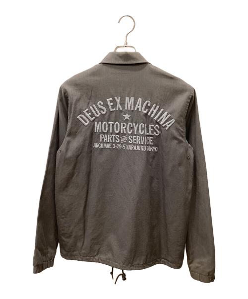 DEUS EX MACHINA（デウス エクス マキナ）DEUS EX MACHINA (デウス エクス マキナ) DEUS EX MACHINA コーチジャケット グレー サイズ:Sの古着・服飾アイテム