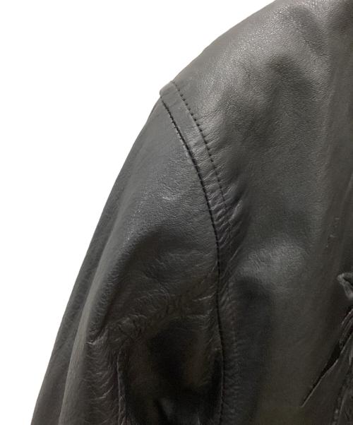 KANSAI MAN（カンサイマン）KANSAI MAN (カンサイマン) レザージャケット ブラック サイズ:身長172～177の古着・服飾アイテム