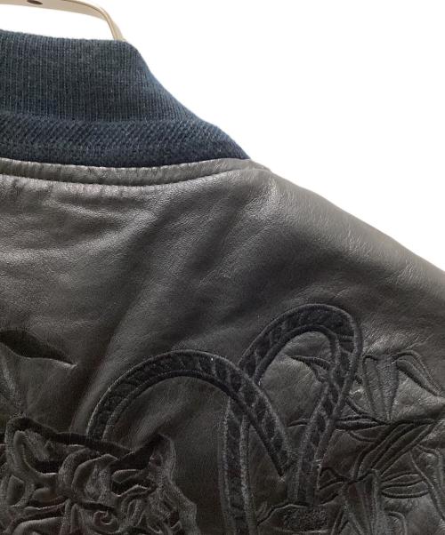 KANSAI MAN（カンサイマン）KANSAI MAN (カンサイマン) レザージャケット ブラック サイズ:身長172～177の古着・服飾アイテム