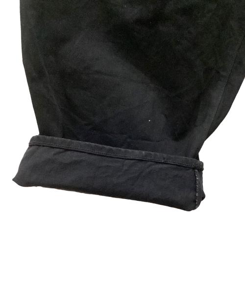 LEVI'S（リーバイス）LEVI'S (リーバイス) LEVI'S ワイドプリーツ CROP ブラック GRANITE MADE OF JAPAN ブラック サイズ:31の古着・服飾アイテム