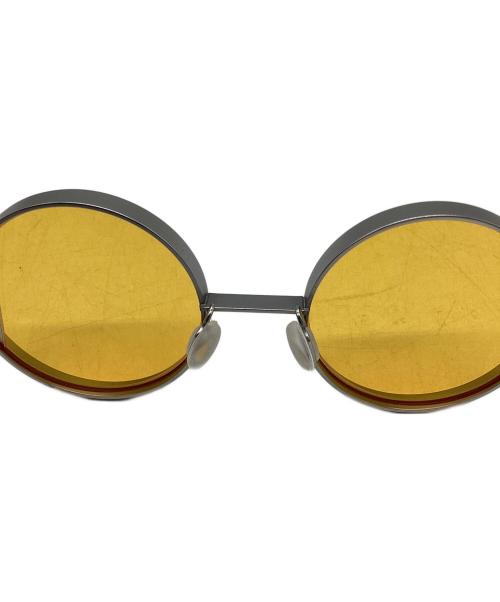 ASSEMBLEDISASSEMBLE（アセンブルディスアセンブル）ASSEMBLEDISASSEMBLE (アセンブルディスアセンブル) TWO FACE サングラス イエロー サイズ: 44□21 151の古着・服飾アイテム