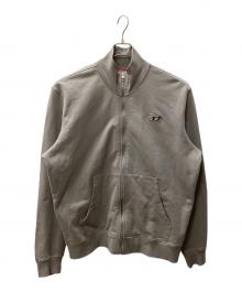 DIESEL（ディーゼル）の古着「ジップスウェット」｜ライトグレー