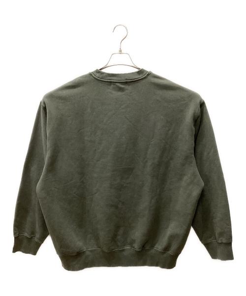 A BATHING APE（ア ベイシング エイプ）A BATHING APE (ア ベイシング エイプ) GARMENT DYE COLLEGE RELAXED FIT グリーン サイズ:XLの古着・服飾アイテム