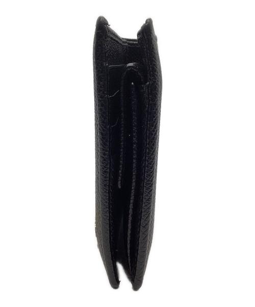 BVLGARI（ブルガリ）BVLGARI (ブルガリ) 2つ折り財布 ブラックの古着・服飾アイテム