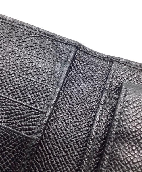 BVLGARI（ブルガリ）BVLGARI (ブルガリ) 2つ折り財布 ブラックの古着・服飾アイテム