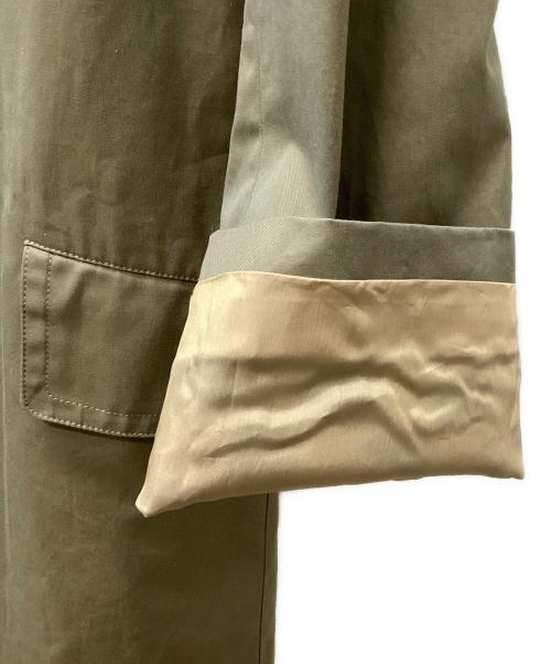 COMME des GARCONS COMME des GARCONS（コムデギャルソン コムデギャルソン）COMME des GARCONS COMME des GARCONS (コムデギャルソン コムデギャルソン) ステンカラーコート カーキ サイズ:表記無しの古着・服飾アイテム