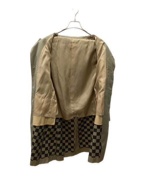 COMME des GARCONS COMME des GARCONS（コムデギャルソン コムデギャルソン）COMME des GARCONS COMME des GARCONS (コムデギャルソン コムデギャルソン) ステンカラーコート カーキ サイズ:表記無しの古着・服飾アイテム