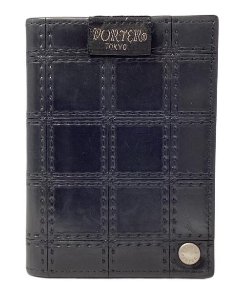 PORTER（ポーター）PORTER (ポーター) B印YOSHIDA (ビージルシヨシダ) GIMMIE QUILT パスケース ブラックの古着・服飾アイテム