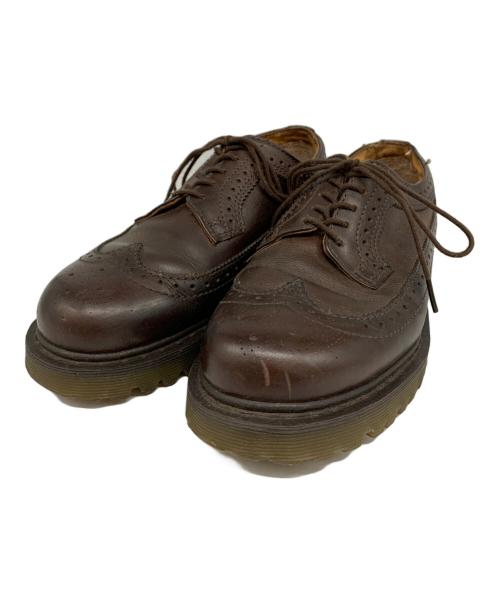 Dr.Martens（ドクターマーチン）Dr.Martens (ドクターマーチン) ウィングチップシューズ ブラウン サイズ:25cmの古着・服飾アイテム