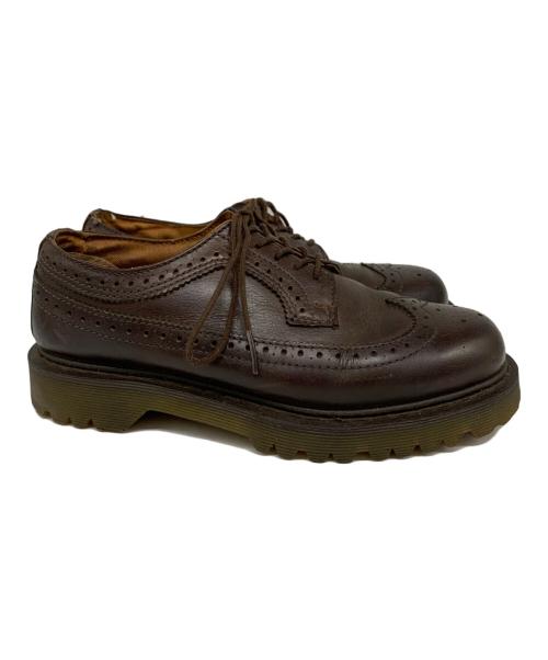 Dr.Martens（ドクターマーチン）Dr.Martens (ドクターマーチン) ウィングチップシューズ ブラウン サイズ:25cmの古着・服飾アイテム