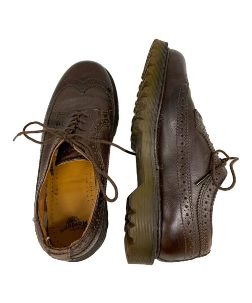 Dr.Martens（ドクターマーチン）Dr.Martens (ドクターマーチン) ウィングチップシューズ ブラウン サイズ:25cmの古着・服飾アイテム