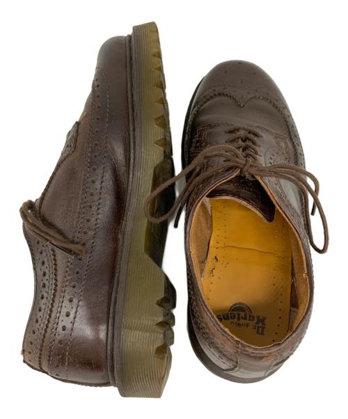 Dr.Martens（ドクターマーチン）Dr.Martens (ドクターマーチン) ウィングチップシューズ ブラウン サイズ:25cmの古着・服飾アイテム