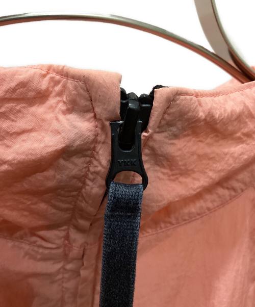 NIKE（ナイキ）NIKE (ナイキ) ビッグスウッシュウーブンジャケット グレー×ピンク サイズ:Mの古着・服飾アイテム
