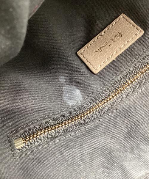 PAUL SMITH（ポールスミス）PAUL SMITH (ポールスミス) レザーショルダーバッグ ピンク×グレーの古着・服飾アイテム