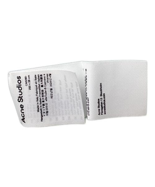 Acne studios（アクネ ストゥディオズ）Acne studios (アクネ ストゥディオズ) WOOLMOHAIR SCARF NARROW スカイブルー×イエローの古着・服飾アイテム