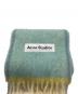 Acne studios (アクネ ストゥディオズ) WOOLMOHAIR SCARF NARROW スカイブルー×イエロー：20000円