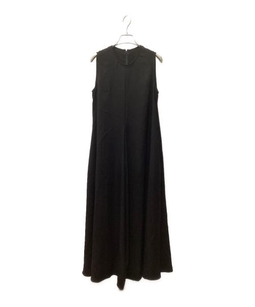 ENFOLD（エンフォルド）ENFOLD (エンフォルド) ノースリーブ・キャミソールワンピース ブラック サイズ:38の古着・服飾アイテム