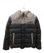 POLEWARDSポールワーズ）の古着「POLEWARDS ダウンジャケット」｜ブラック×グレー