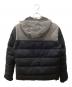 POLEWARDS (ポールワーズ) POLEWARDS ダウンジャケット ブラック×グレー サイズ:L：13000円