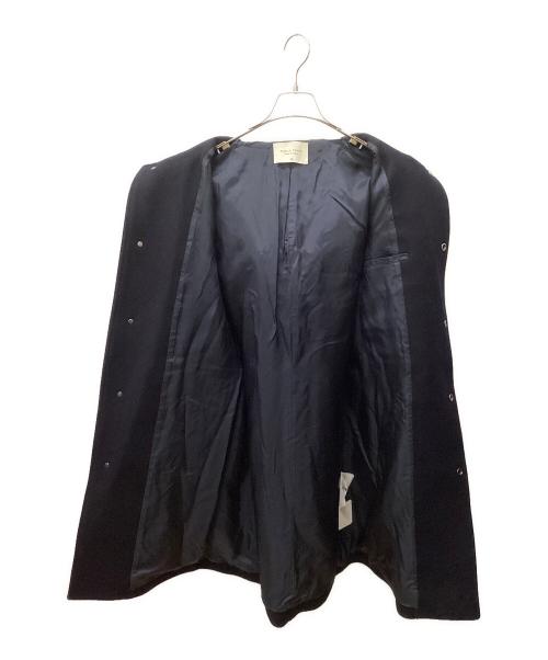 PUBLIC TOKYO（パブリックトウキョウ）PUBLIC TOKYO (パブリックトウキョウ) フーデッドメルトンコート ネイビー サイズ:02の古着・服飾アイテム