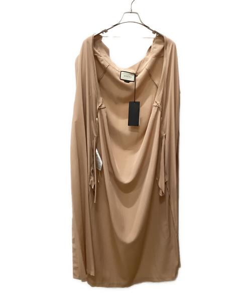 GUCCI（グッチ）GUCCI (グッチ) GUCCI 薄手カーディガン ピンク サイズ:40の古着・服飾アイテム