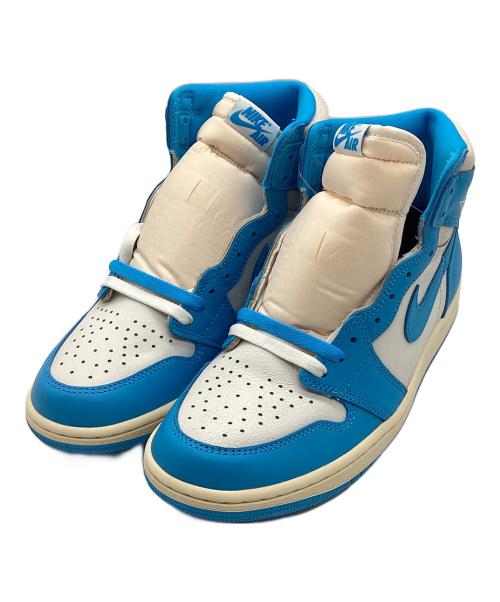NIKE（ナイキ）NIKE (ナイキ) ハイカットスニーカー ブルー×ホワイト サイズ:27.5cmの古着・服飾アイテム