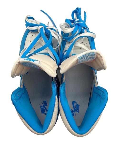 NIKE（ナイキ）NIKE (ナイキ) ハイカットスニーカー ブルー×ホワイト サイズ:27.5cmの古着・服飾アイテム