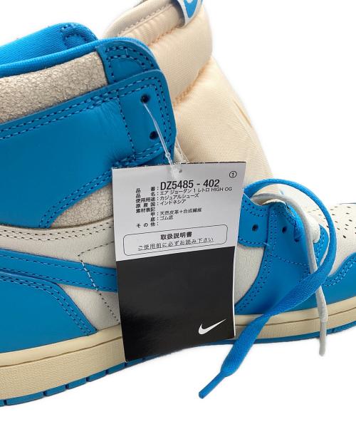 NIKE（ナイキ）NIKE (ナイキ) ハイカットスニーカー ブルー×ホワイト サイズ:27.5cmの古着・服飾アイテム