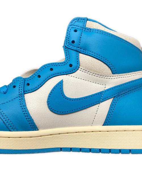 NIKE（ナイキ）NIKE (ナイキ) ハイカットスニーカー ブルー×ホワイト サイズ:27.5cmの古着・服飾アイテム