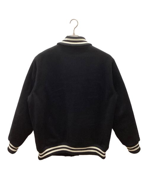 CALEE（キャリー）CALEE (キャリー) WOOL BEAVER AWARD TYPE JACKET ブラック サイズ:X-LARGEの古着・服飾アイテム