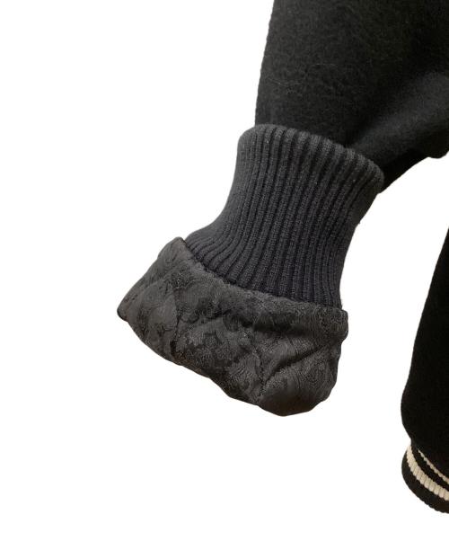 CALEE（キャリー）CALEE (キャリー) WOOL BEAVER AWARD TYPE JACKET ブラック サイズ:X-LARGEの古着・服飾アイテム