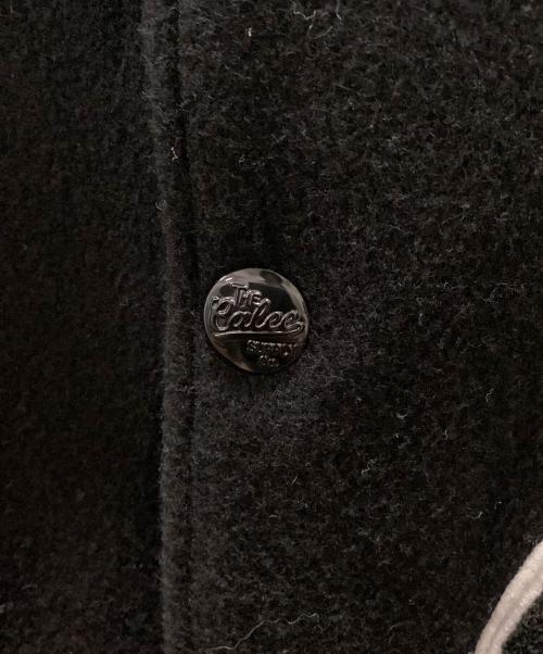 CALEE（キャリー）CALEE (キャリー) WOOL BEAVER AWARD TYPE JACKET ブラック サイズ:X-LARGEの古着・服飾アイテム