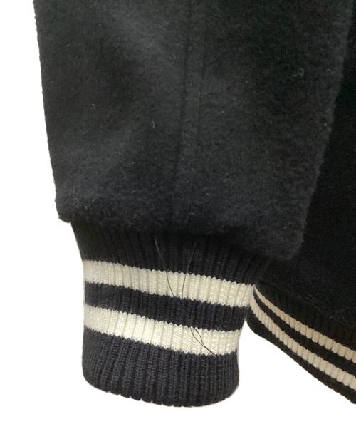 CALEE（キャリー）CALEE (キャリー) WOOL BEAVER AWARD TYPE JACKET ブラック サイズ:X-LARGEの古着・服飾アイテム