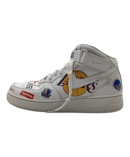 NIKE（ナイキ）NIKE (ナイキ) SUPREME (シュプリーム) AIR FORCE1 ホワイト サイズ:28.5cmの古着・服飾アイテム