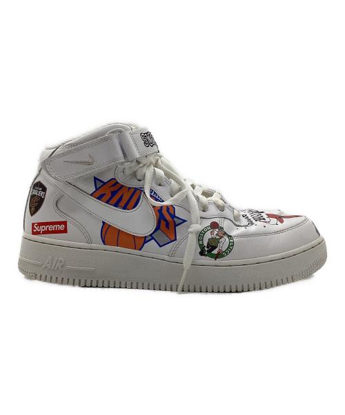 NIKE（ナイキ）NIKE (ナイキ) SUPREME (シュプリーム) AIR FORCE1 ホワイト サイズ:28.5cmの古着・服飾アイテム