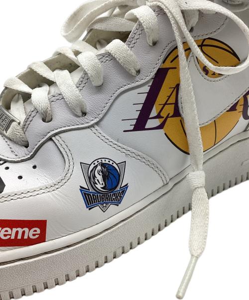 NIKE（ナイキ）NIKE (ナイキ) SUPREME (シュプリーム) AIR FORCE1 ホワイト サイズ:28.5cmの古着・服飾アイテム