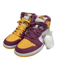NIKE（ナイキ）の古着「Nike Air Jordan 1 High OG "Brotherhood"」｜パープル×イエロー