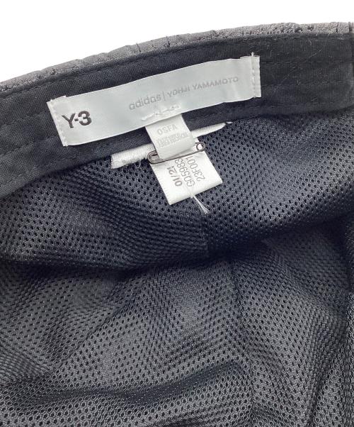 adidas（アディダス）adidas (アディダス) Y-3 (ワイスリー) CH1 DISTRESSED REFLECTIVE CAP グレーの古着・服飾アイテム