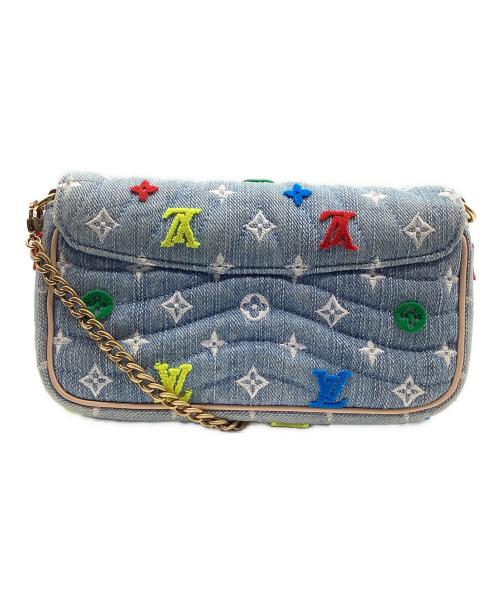 LOUIS VUITTON（ルイ ヴィトン）LOUIS VUITTON (ルイ ヴィトン) モノグラム ニューウェーブポシェット インディゴの古着・服飾アイテム