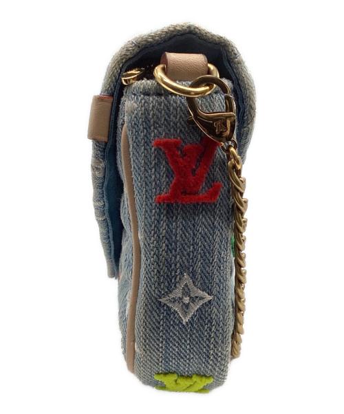 LOUIS VUITTON（ルイ ヴィトン）LOUIS VUITTON (ルイ ヴィトン) モノグラム ニューウェーブポシェット インディゴの古着・服飾アイテム