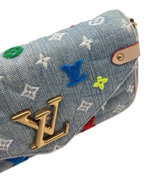 LOUIS VUITTON（ルイ ヴィトン）LOUIS VUITTON (ルイ ヴィトン) モノグラム ニューウェーブポシェット インディゴの古着・服飾アイテム