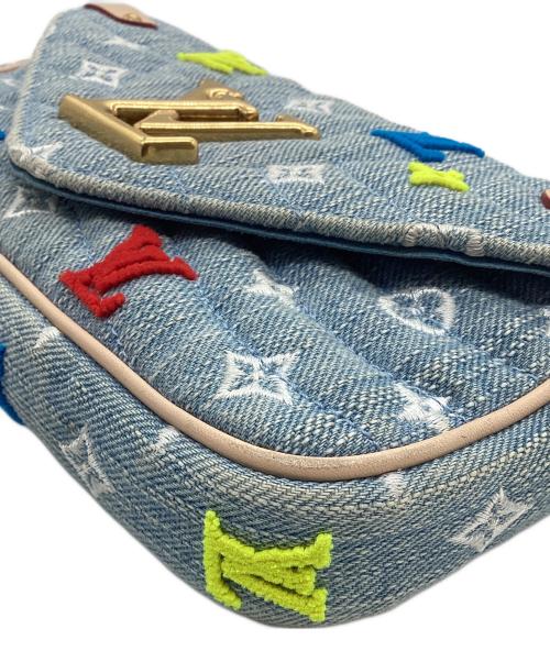LOUIS VUITTON（ルイ ヴィトン）LOUIS VUITTON (ルイ ヴィトン) モノグラム ニューウェーブポシェット インディゴの古着・服飾アイテム