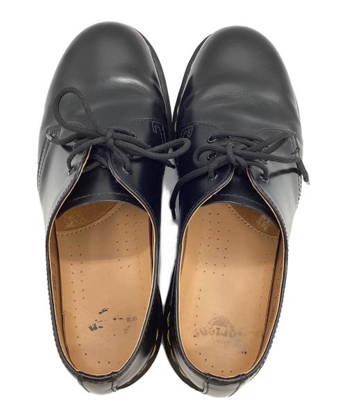 Dr.Martens（ドクターマーチン）Dr.Martens (ドクターマーチン) 3ホールシューズ ブラック サイズ:UK 9の古着・服飾アイテム