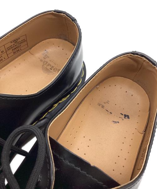 Dr.Martens（ドクターマーチン）Dr.Martens (ドクターマーチン) 3ホールシューズ ブラック サイズ:UK 9の古着・服飾アイテム