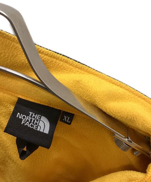 THE NORTH FACE（ザ ノース フェイス）THE NORTH FACE (ザ ノース フェイス) マウンテンバーサマイクロジャケット ブラック×イエロー サイズ:XLの古着・服飾アイテム