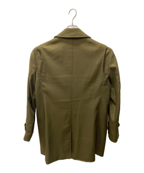 BANANA REPUBLIC（バナナリパブリック）BANANA REPUBLIC (バナナリパブリック) コート オリーブ サイズ:Lの古着・服飾アイテム