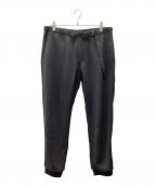 GRAMICCIグラミチ）の古着「ボンディングニット フリース ナロウ リブ パンツ」｜グレー