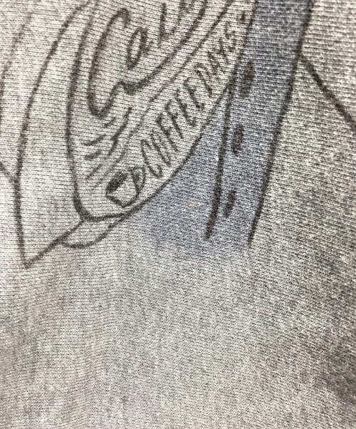 TES（テス）TES (テス) スウェット グレー サイズ:LARGEの古着・服飾アイテム