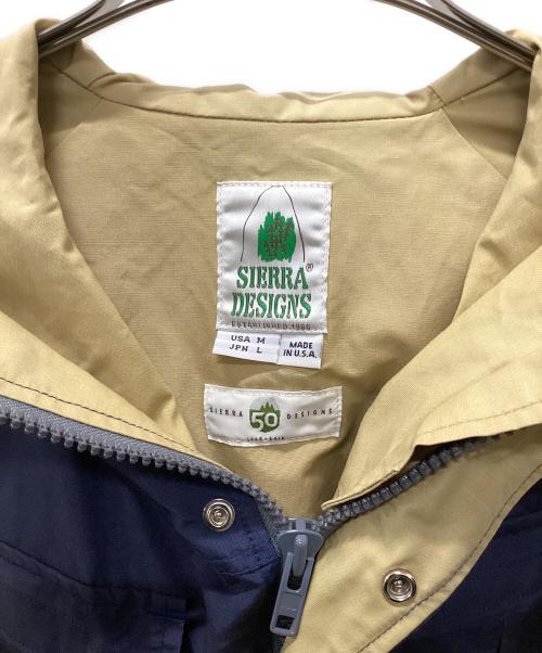 SIERRA DESIGNS（シエラデザインズ）SIERRA DESIGNS (シエラデザインズ) SIERRA DESIGNS 50th マウンテンパーカー ブルー サイズ:Lの古着・服飾アイテム